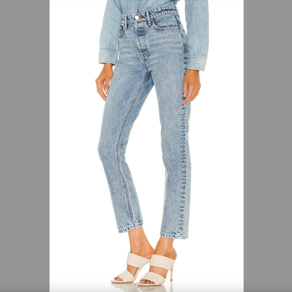 GRLFRND Karolina High Rise Straight Crop Jeans - Picture 2 of 10